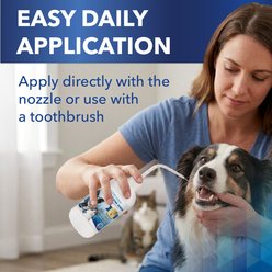 Clenz-a-dent Chlorhexidine Dog & Cat Dental Rinse, 8-fl oz bottle slide 2 of 7