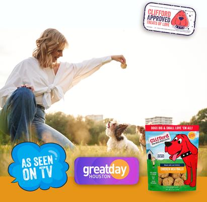 Show full view: Clifford Chicken Meatballs Dog Treats, 6-oz bag slide 4 of 12