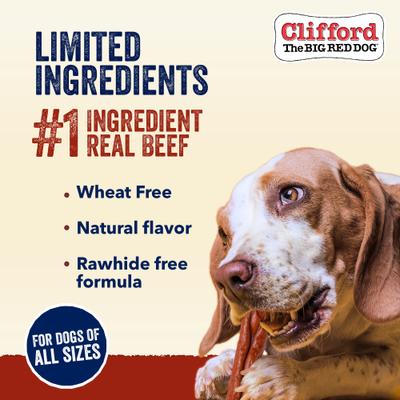 Show full view: Clifford Mini Sausages Dog Treats, 6-oz bag slide 7 of 12