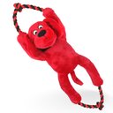 Clifford The Big Red Busy Body Rope 16-in Plush Dog Toy, Red