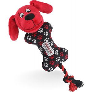 Clifford The Big Red Dog Busy Body Rope n' Wrangle Plush Dog Toy