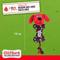 Show in main carousel: Clifford The Big Red Dog Busy Body Rope n' Wrangle Plush Dog Toy slide 4 of 10