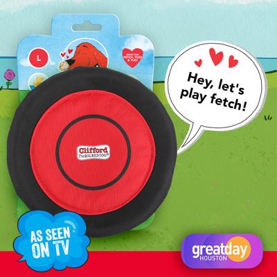 Show full view: Clifford The Big Red Dog Sliding Flyer Dog Toy slide 2 of 9