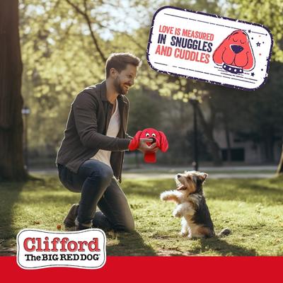 Show full view: Clifford The Big Red Dog Snug Snuffy Mat Combo Plush & Puzzle Dog Toy slide 8 of 12