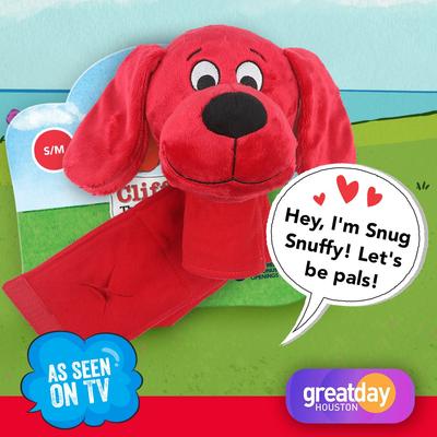 Show full view: Clifford The Big Red Dog Snug Snuffy Mat Combo Plush & Puzzle Dog Toy slide 3 of 12