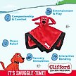 Show in main carousel: Clifford The Big Red Lil' Napper 9.5-in Plush Dog Toy, Red slide 4 of 10