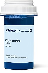 Clomipramine Hydrochloride (Generic) Tablets, 20 mg, 1 tablet
