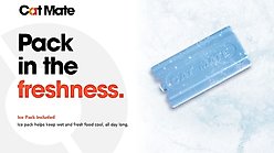 Closer Pets Cat Mate C200 Automatic Timed Cat & Dog Feeder + Cat Mate Closer Pets Replacement Ice Pack, 2 count slide 2 of 5