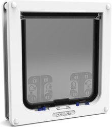 Closer Pets Cat Mate Large Cat/Small Dog 4-Way Self Lining Door, White