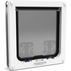 Closer Pets Cat Mate Large Cat/Small Dog 4-Way Self Lining Door, White