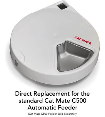 Show full view: Closer Pets Five-Meal Bowl with Stainless Steel Inserts for C500 Automatic Cat Feeders Cat Bowl, Small slide 7 of 7