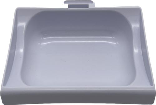 Show full view: Closer Pets MiBowl Dog & Cat Feeder Shallow Feed Bowl Insert, White, 3/4-cup slide 5 of 7