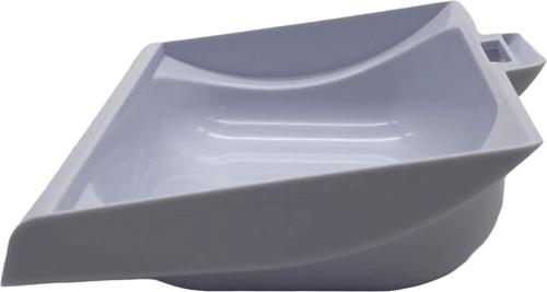 Show full view: Closer Pets MiBowl Dog & Cat Feeder Shallow Feed Bowl Insert, White, 3/4-cup slide 6 of 7