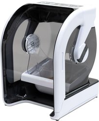 Closer Pets MiBowl Microchip Dog & Cat Feeder, White & Black