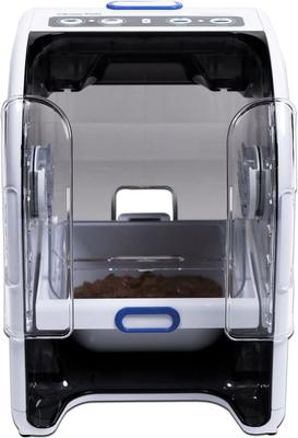 Show full view: Closer Pets MiBowl Microchip Dog & Cat Feeder, White & Black slide 2 of 10