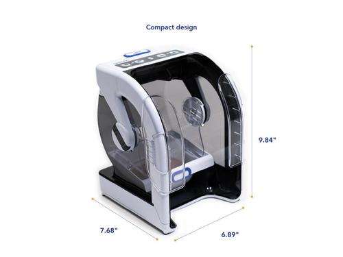Show full view: Closer Pets MiBowl Microchip Dog & Cat Feeder, White & Black slide 4 of 10
