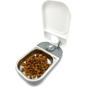 Closer Pets One-Meal Automatic Timed Dog & Cat Feeder