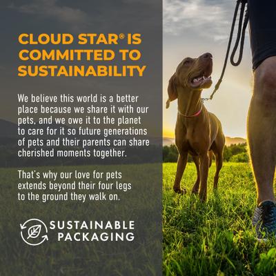 Show full view: Cloud Star Tricky Trainers with Cheddar Crunchy Dog Treats, 8-oz bag slide 6 of 9