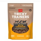 Cloud Star Tricky Trainers with Cheddar Soft & Chewy Dog Treats, 14-oz bag