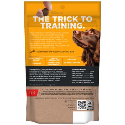 Show full view: Cloud Star Tricky Trainers with Cheddar Soft & Chewy Dog Treats, 5-oz bag slide 3 of 10