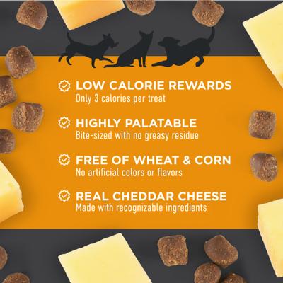 Show full view: Cloud Star Tricky Trainers with Cheddar Soft & Chewy Dog Treats, 5-oz bag slide 4 of 10