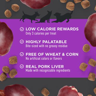 Show full view: Cloud Star Tricky Trainers with Liver Soft & Chewy Dog Treats, 14-oz bag slide 4 of 10