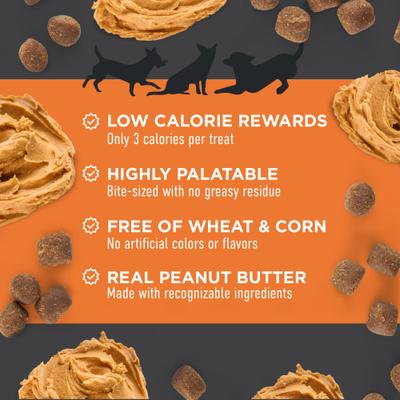 Show full view: Cloud Star Tricky Trainers with Peanut Butter Grain-Free Soft & Chewy Dog Treats, 12-oz bag slide 4 of 10