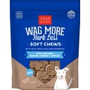 Cloud Star Wag More Bark Less Bacon, Cheese & Apples Soft Chew Dog Treats, 6-oz bag