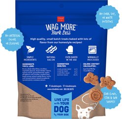 Cloud Star Wag More Bark Less Bacon, Cheese & Apples Soft Chew Dog Treats, 6-oz bag slide 2 of 8