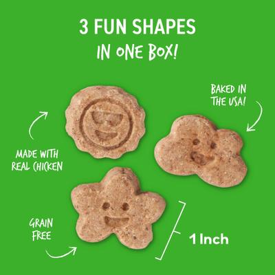 Show full view: Cloud Star Wag More Bark Less Chicken & Sweet Potatoes Grain-Free Soft Chew Dog Treats, 5-oz bag slide 4 of 10