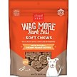 Cloud Star Wag More Bark Less Creamy Peanut Butter Soft Chew Dog Treats, 6-oz bag