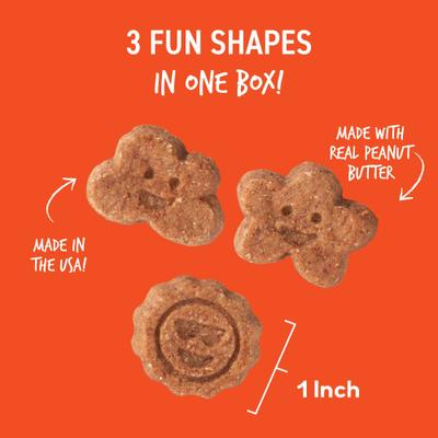 Show full view: Cloud Star Wag More Bark Less Creamy Peanut Butter Soft Chew Dog Treats, 6-oz bag slide 4 of 10