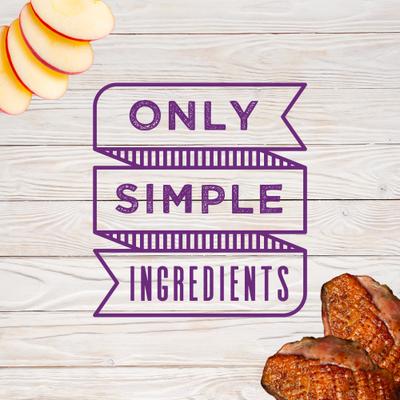 Show full view: Cloud Star Wag More Bark Less Duck & Apple Recipe Grain-Free Jerky Dog Treats, 10-oz bag slide 6 of 10