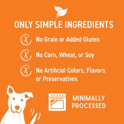 Show full view: Cloud Star Wag More Bark Less Grain-Free Peanut Butter & Apples Crunchy Dog Treats, 2.5-lb bag slide 4 of 11