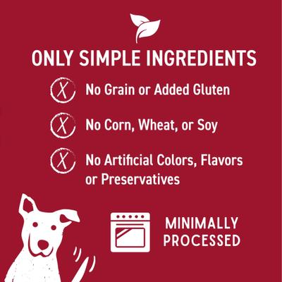 Show full view: Cloud Star Wag More Bark Less Grain-Free Pumpkin Crunchy Dog Treats, 2.5-lb bag slide 4 of 11