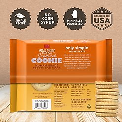 Cloud Star Wag More Bark Less Human Grade Peanut Butter Sandwich Cookie Dog Treats, 11.8-oz tray slide 2 of 6