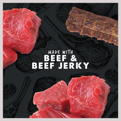 Show full view: Cloud Star Wag More Bark Less Meat Cravers Beef Soft & Chewy Dog Treats, 5-oz bag slide 5 of 5