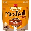 Show in main carousel: Cloud Star Wag More Bark Less Meatball Bites BBQ Chicken Recipe Grain-Free Dog Treats, 14-oz bag slide 1 of 10