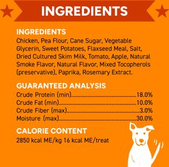 Cloud Star Wag More Bark Less Meatball Bites BBQ Chicken Recipe Grain-Free Dog Treats, 14-oz bag slide 2 of 8