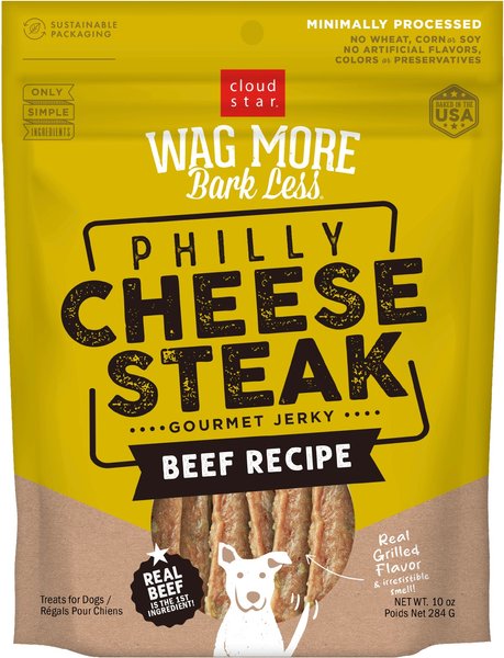 Cloud Star Wag More Bark Less Philly Cheesesteak Beef