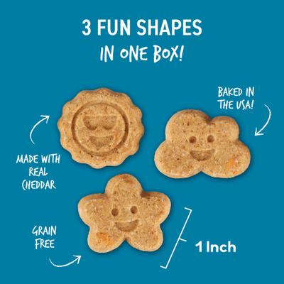 Show full view: Cloud Star Wag More Bark Less Smooth Aged Cheddar Grain-Free Soft Chew Dog Treats, 5-oz bag slide 4 of 9