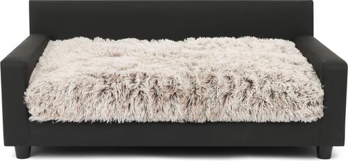 Show full view: Club Nine Pets Dream Haven Orthopedic Elevated Dog & Cat Sofa Bed with Removable Cover, Brown, Large slide 4 of 9