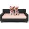 Show in main carousel: Club Nine Pets Dream Haven Orthopedic Elevated Dog & Cat Sofa Bed with Removable Cover, Pink, Large slide 1 of 7