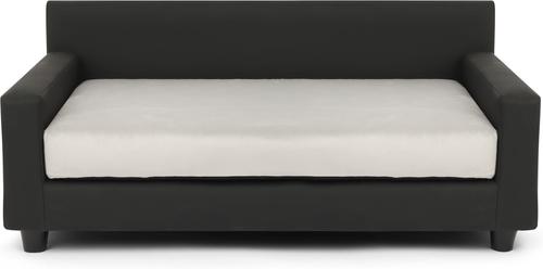 Show full view: Club Nine Pets Dream Haven Orthopedic Elevated Dog & Cat Sofa Bed with Removable Cover, Silver, Large slide 3 of 7