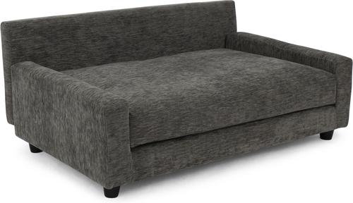 Show full view: Club Nine Pets Metro Orthopedic Cat & Dog Bed, Charcoal, Large slide 3 of 9