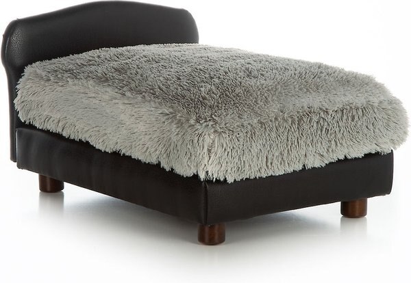 Club Nine Pets Modern Sofa Cat & Dog Bed, Black