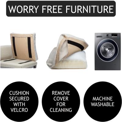 Show full view: Club Nine Pets Modern Sofa Cat & Dog Bed, Black, Medium slide 5 of 8