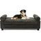Show in main carousel: Club Nine Pets Serene Orthopedic Furniture Style Elevated Dog & Cat Sofa Bed with Removable Cover, Charcoal, Large slide 3 of 8