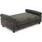 Show in main carousel: Club Nine Pets Serene Orthopedic Furniture Style Elevated Dog & Cat Sofa Bed with Removable Cover, Charcoal, Large slide 4 of 8