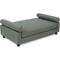 Show in main carousel: Club Nine Pets Serene Orthopedic Furniture Style Elevated Dog & Cat Sofa Bed with Removable Cover, Gray, Medium slide 4 of 7